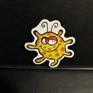 CARTOON CREATURE/ GERM STICKER
